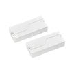 Fishman Fluence 5-String Bass Soapbar Pickup Set, White Plastic