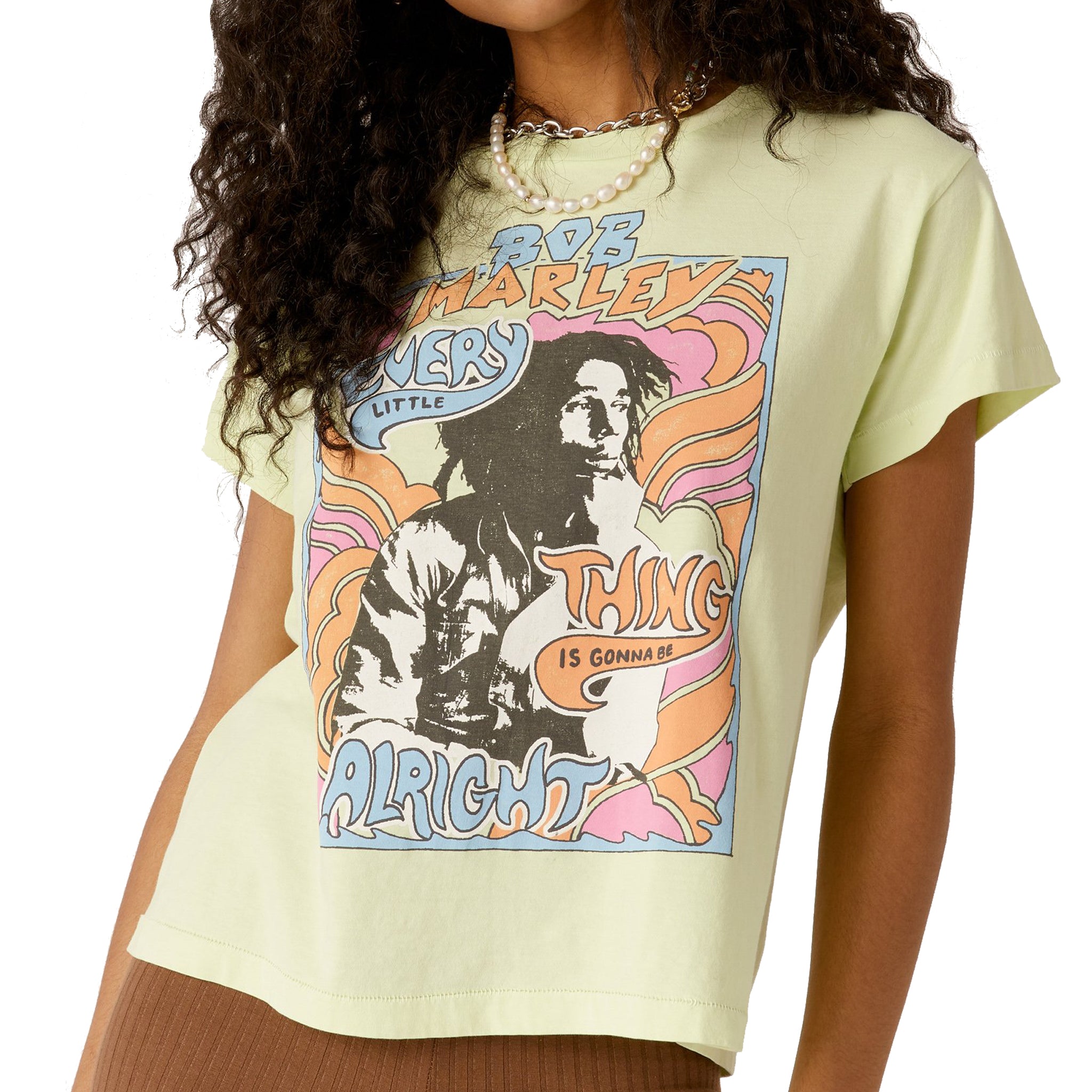 Daydreamer Bob Marley Don't Worry Girlfriend Tee