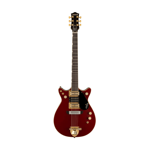 Gretsch G6131G-MY-RB Limited-Ed Malcolm Young Signature Jet Electric Guitar, Ebony FB, Firebird Red