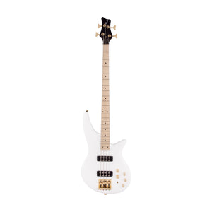 Jackson X Series Spectra SBXM 4-String Bass Guitar, Maple FB, Snow White