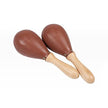 Natal BPSK-L Brown Plastic Maracas Large, Pair