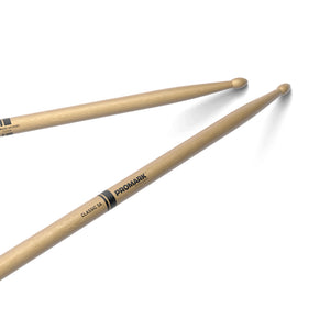 Promark TX5AW Hickory 5A Drumsticks, Wood Tip