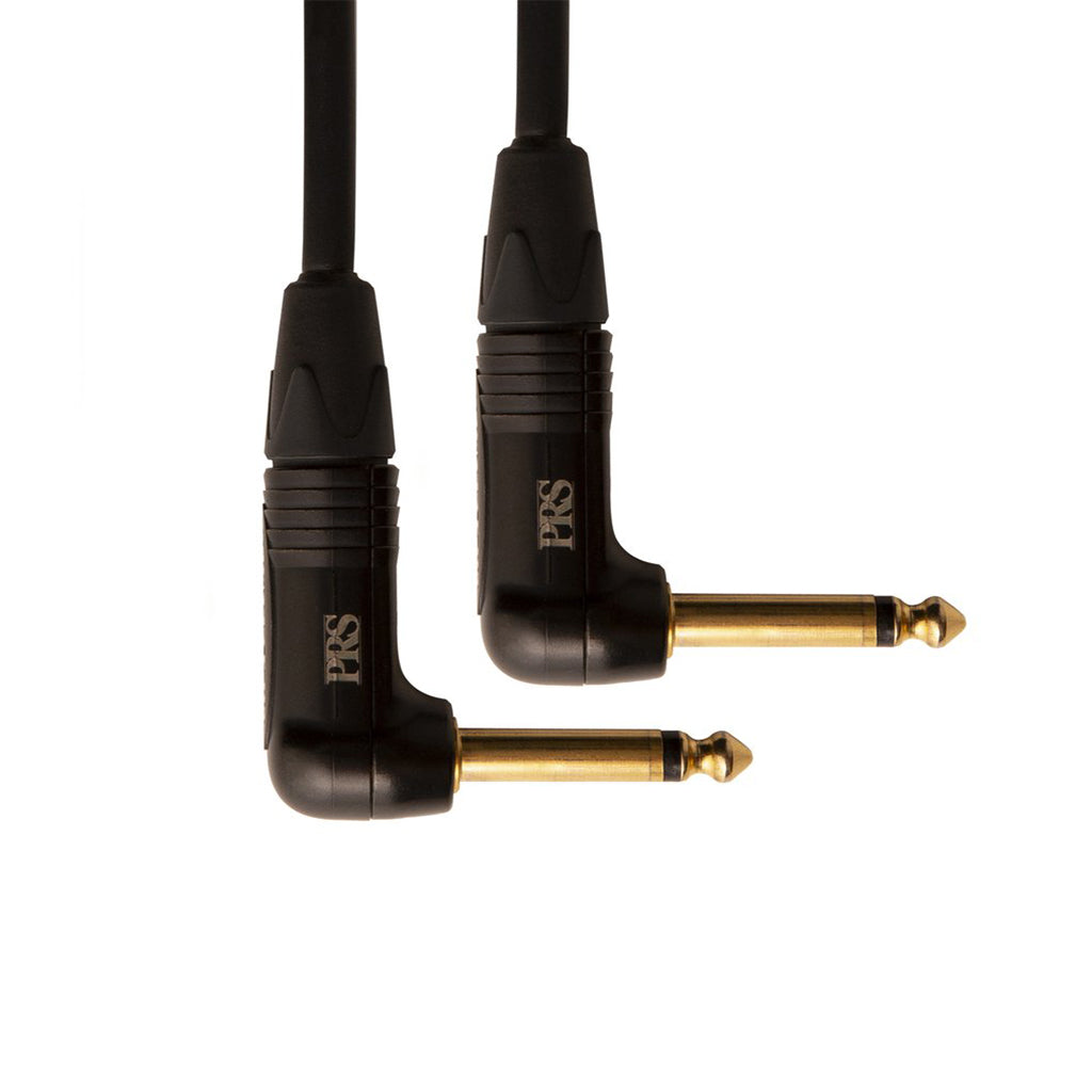 PRS Signature Patch Cable, Pack of 2, 6inch, Angle/Angle