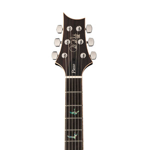 PRS SE Hollowbody II Piezo Electric Guitar w/Case, Black Gold Burst