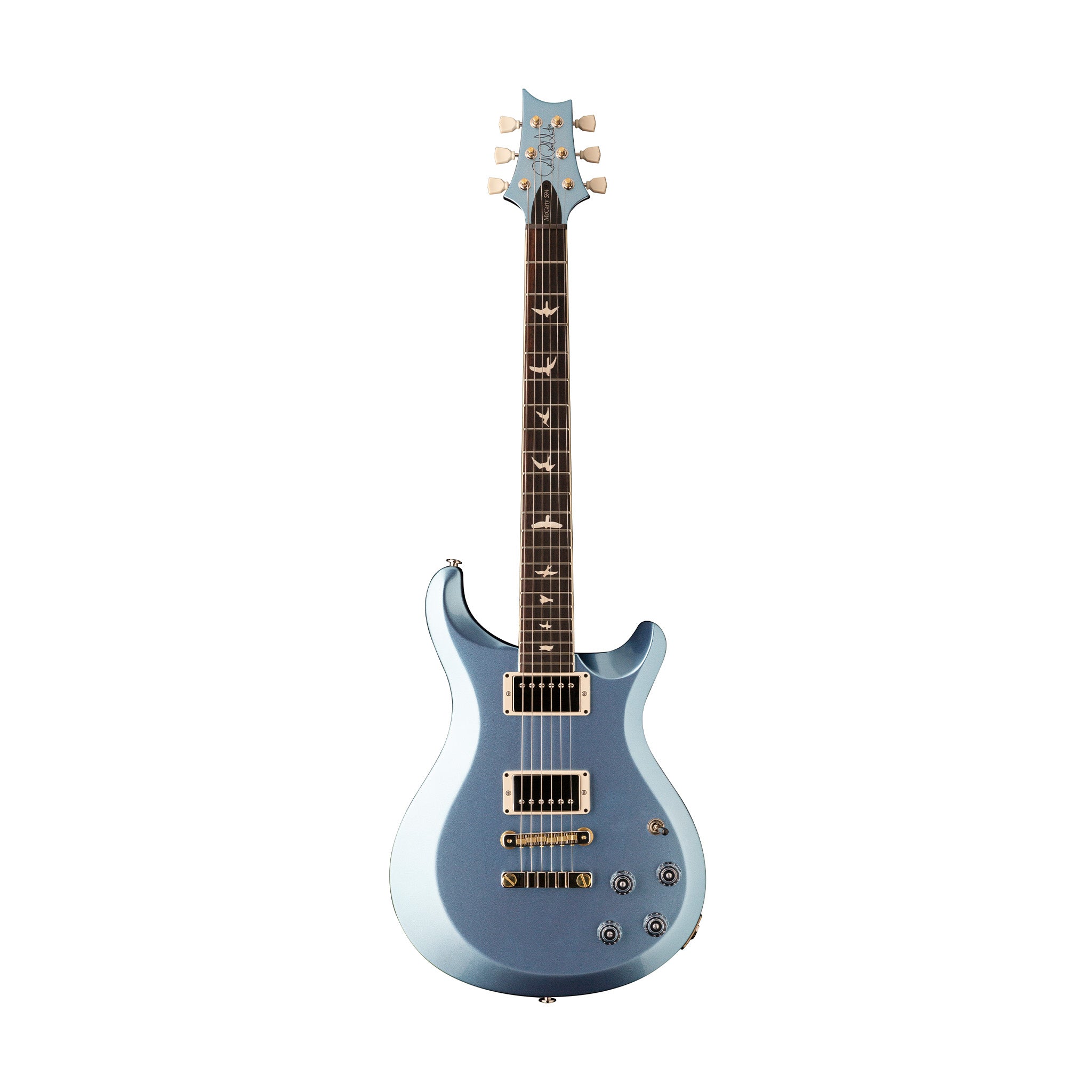 PRS S2 McCarty 594 ThinLine Electric Guitar w/Bag, Frost Blue Metallic