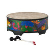 Remo KD-5822-01 22inch Kids Percussion Gathering Drum, Fabric Rain Forest