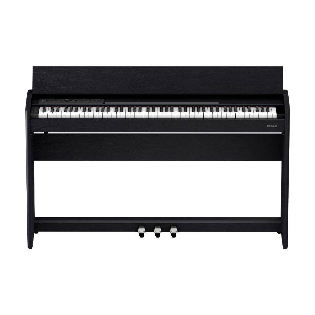 Roland F701 Digital Piano, Charcoal Black