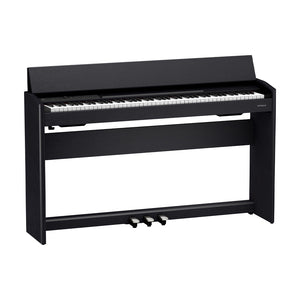 Roland F701 Digital Piano, Charcoal Black