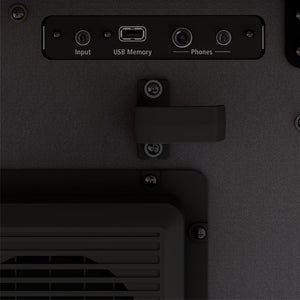 Roland F701 Digital Piano, Charcoal Black