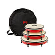 MEINL Percussion PL-SET 8/10/12inch Plenera Set, Red