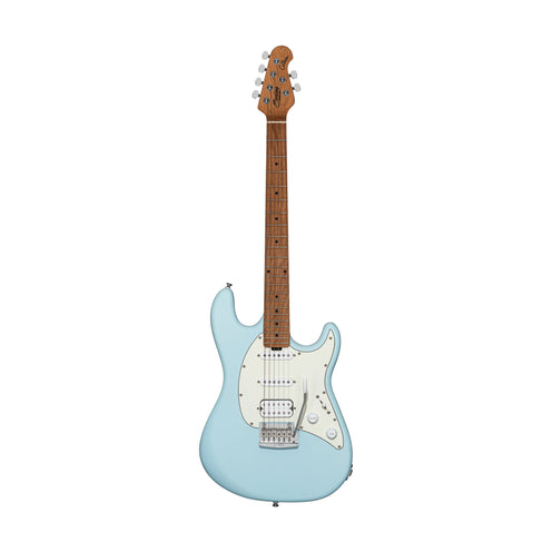 Sterling by Music Man CT50HSS Cutlass Electric Guitar, Daphne Blue Satin