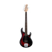 Sterling S.U.B Series RAY5 5-String Electric Bass Guitar, Ruby Red Burst Satin (RAY5-RRBS-R1)