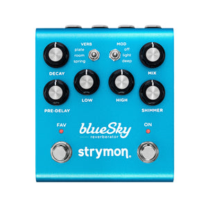 Strymon BlueSky 2FSR Reverberator Guitar Effects Pedal