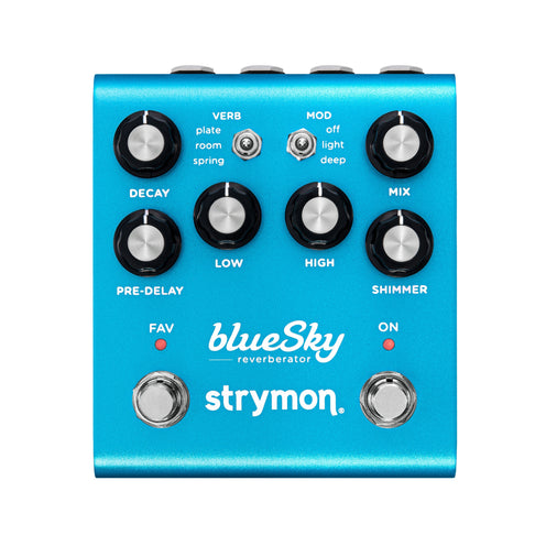 Strymon BlueSky 2FSR Reverberator Guitar Effects Pedal