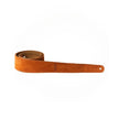 Taylor Leather Guitar Strap w/Embroidered Suede, Honey, 2.5inch