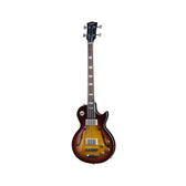 Gibson Memphis ES-Les Paul Bass Electric Guitar w/Case, Faded Dark Cherry Burst (B-Stock)