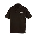 Gibson Logo Men's Polo Shirt, Black
