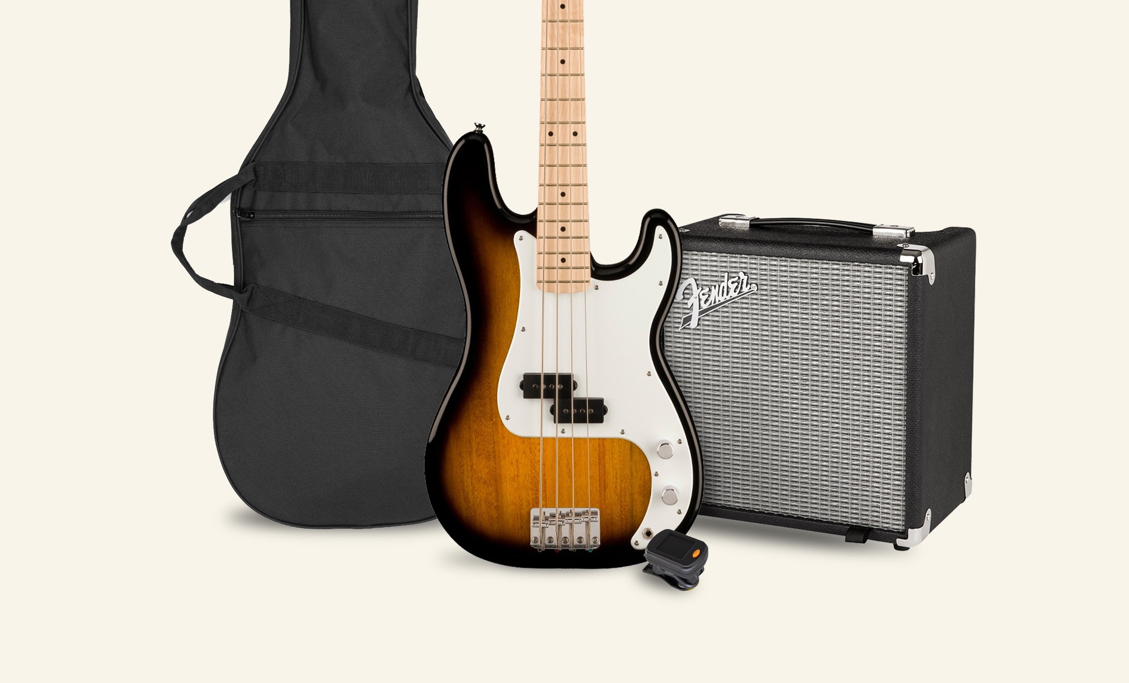 Squier Sonic Precision Bass Bundle | Swee Lee Brunei