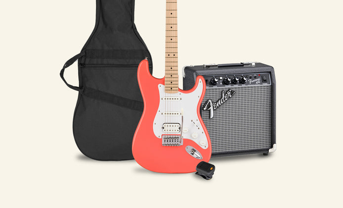 Squier Sonic Stratocaster HSS Bundle | Swee Lee Brunei