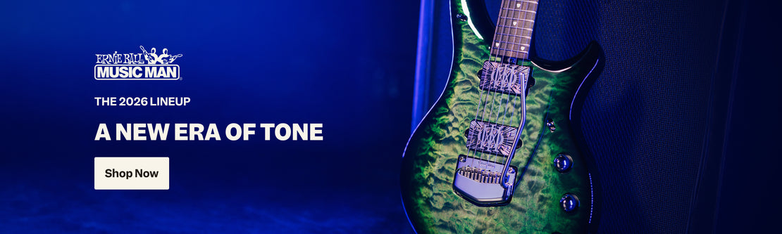 Ernie Ball Music Man 2026 Lineup | Swee Lee Brunei
