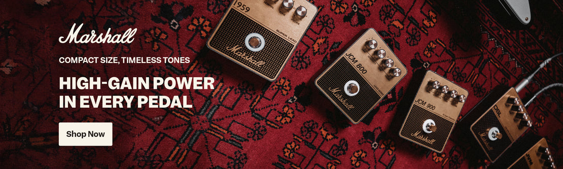 Marshall Amp Series Pedals | Swee Lee Brunei