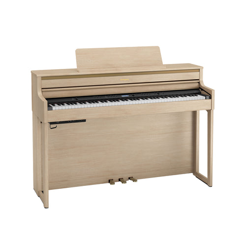 Roland HP704 Digital Piano w/Stand, Light Almond