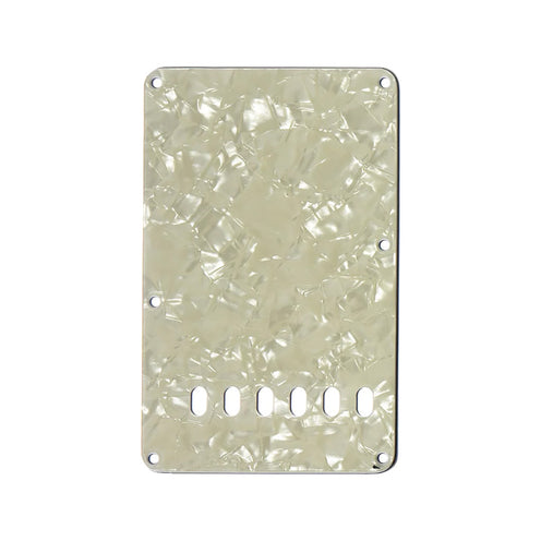 Allparts PG-0556 Tremolo Spring Cover Backplate, Mint Green Pearloid