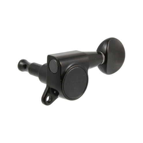 Allparts TK-0760 Gotoh SG381 Mini 6-in-line Keys, Black, Set of 6