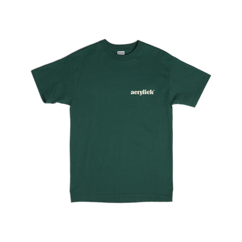 Acrylick Music for Plants Tee, Forest Green