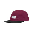 Acrylick Vino Camper Cap, Burgundy