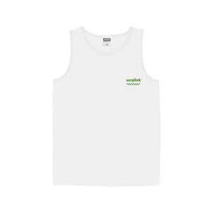 Acrylick Boogie Tank Top Tee, White