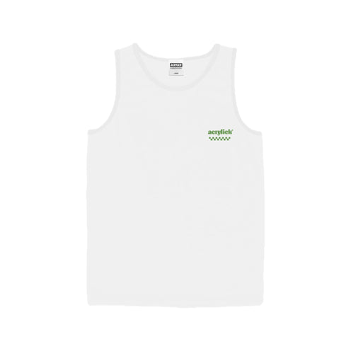 Acrylick Boogie Tank Top Tee, White