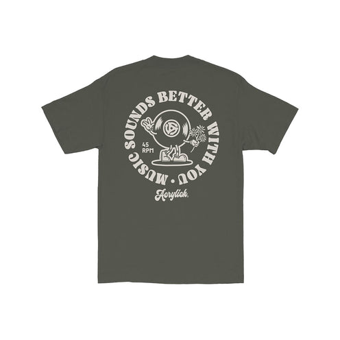Acrylick Better With You Tee, Military Green