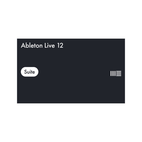 Ableton Live 12 Suite, Education Edition, Digital Download