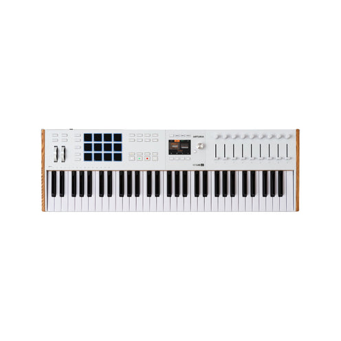 Arturia KeyLab 61 Mk3 Keyboard Controller, White