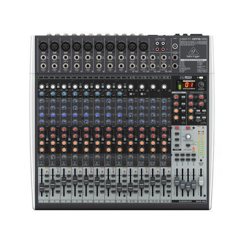 Behringer Xenyx X2442USB Mixer with USB and Effects, UK Plug