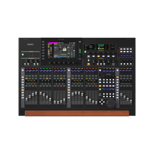 Behringer WING-BK 48-Channel, 28-Bus Full Stereo Digital Mixing Console, UK Plug