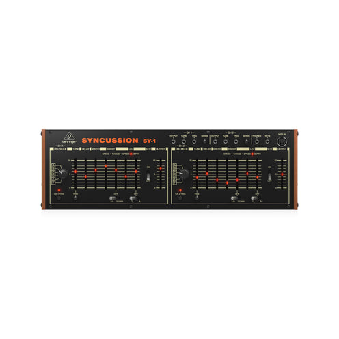 Behringer SYNCUSSION SY-1 Classic Dual Analog Percussion Synthesizer