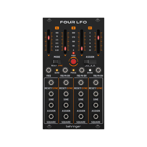 Behringer FOUR LFO Quad LFO with Assignable Waveforms for Eurorack