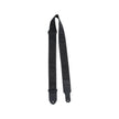 BOSS BSM-20-BB Monogram Black Guitar Strap with Black Logo