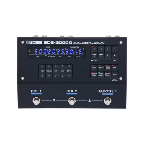 BOSS SDE-3000D Dual Digital Delay Guitar Effects Pedal