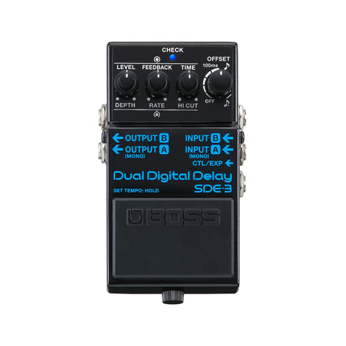 BOSS SDE-3 Dual Digital Delay Guitar Effects Pedal