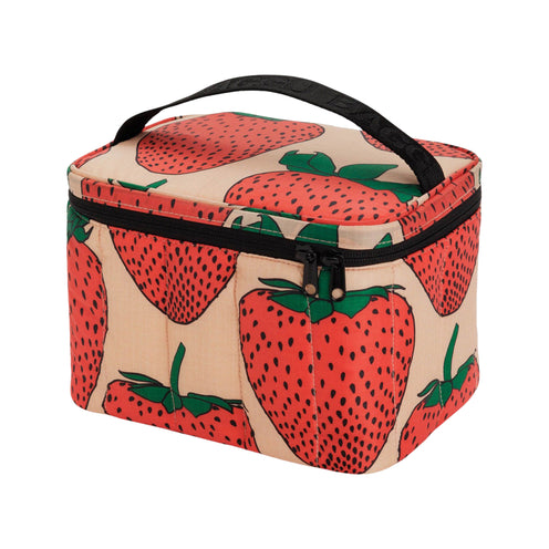 Baggu Puffy Lunch Bag, Strawberry