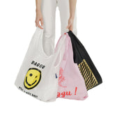 Baggu Standard Shopper Bag, Thank You Set, Set of 3