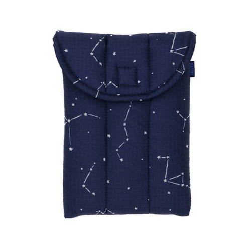 Baggu Puffy 8 inch Tablet Sleeve, Constellation Midnight