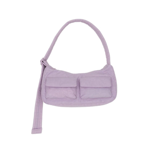 Baggu Cargo Shoulder Bag, Dusty Pink
