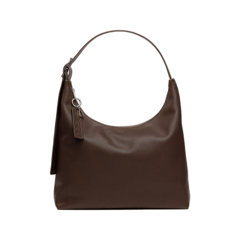 Baggu Recycled Leather Shoulder Bag, Brown