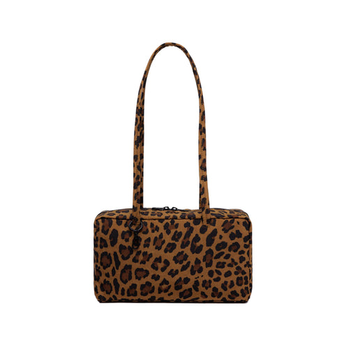 Baggu Nylon Bowler Bag, Leopard