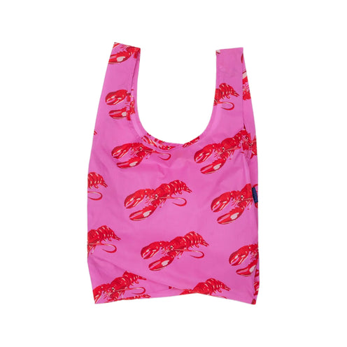 Baggu Standard Shopper Bag, Pink Lobster