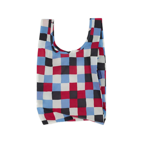 Baggu Baby Shopper Bag, Painted Check